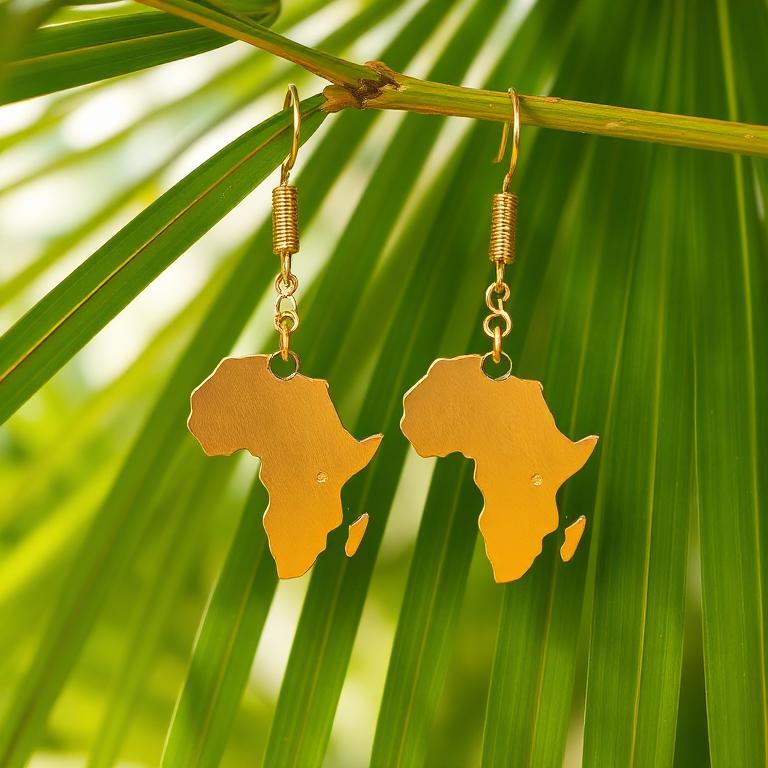 Boucles d'oreilles Africa